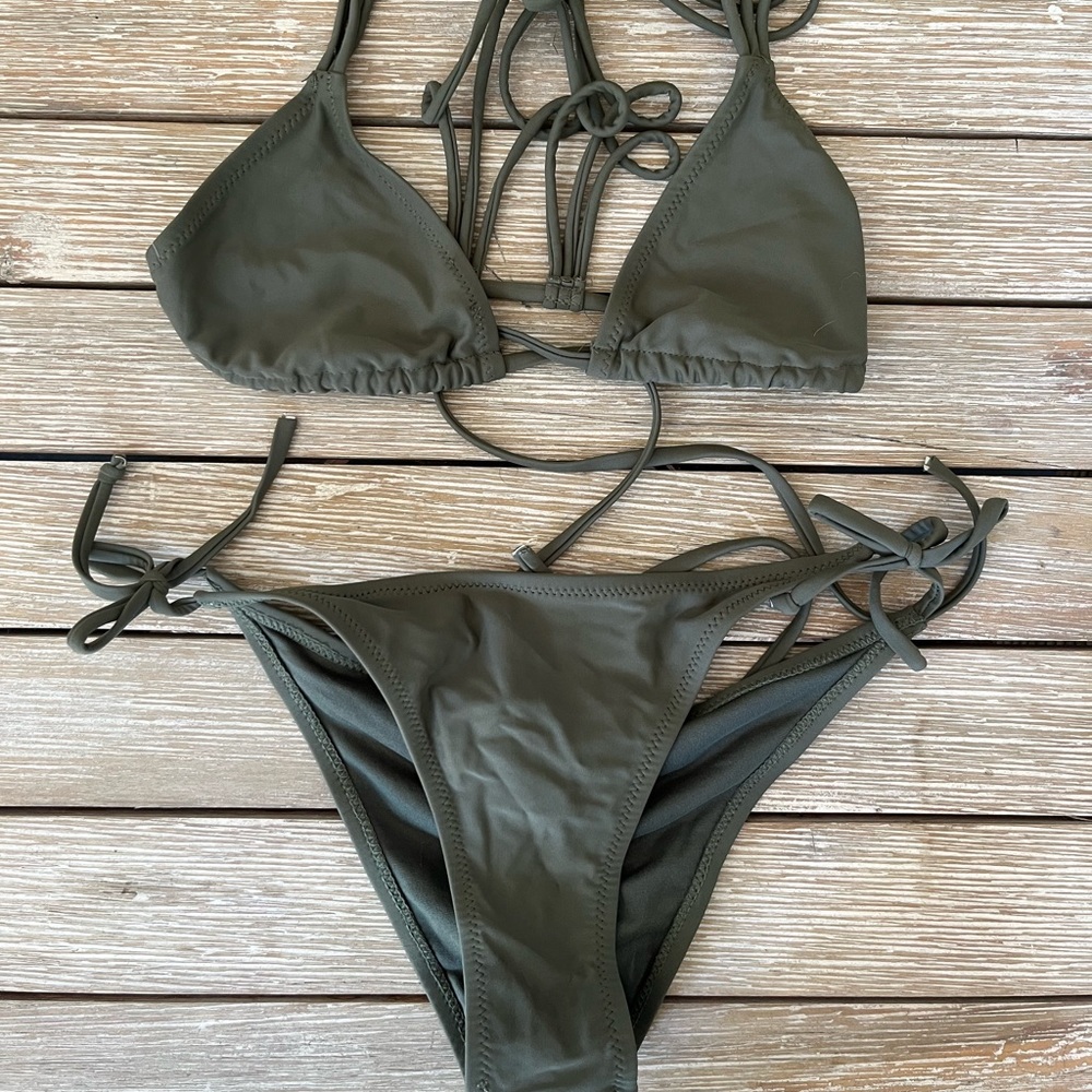 Green Ree Bee Bikini Set - Picture 3 of 4